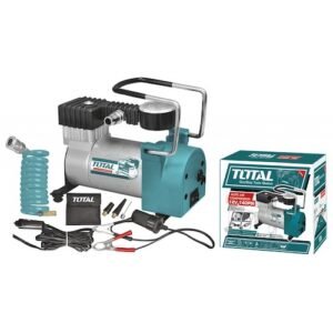 Compresor de aire mini a batería, eléctrico portátil TOTAL