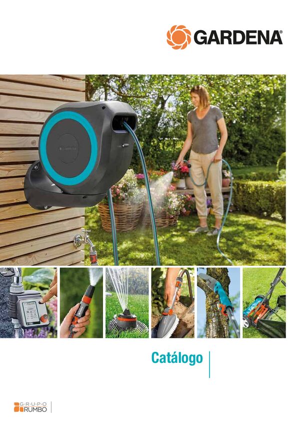 Portada del catálogo Gardena 2026