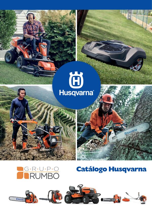 Portada del catálogo Husqvarna 2026